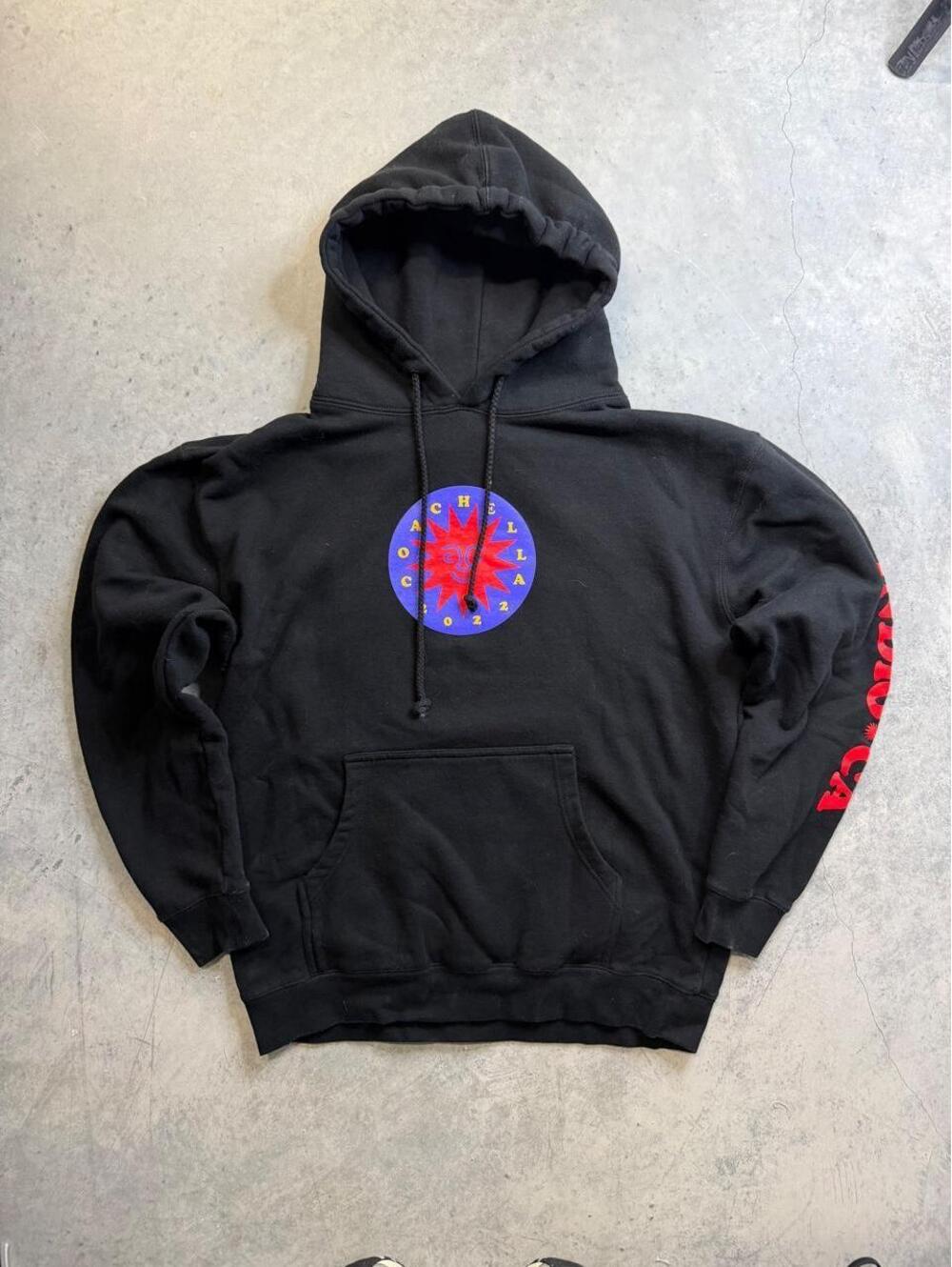 Official 2022 Coachella Valley Festival Lineup Hoodie Black